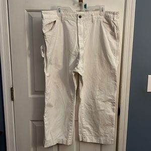 Men’s white Dickies pants